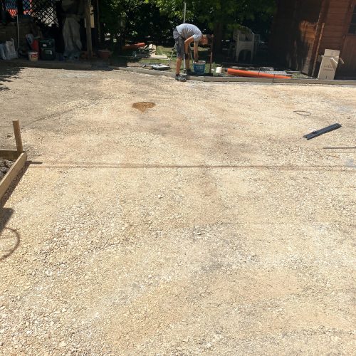 Pavimentazione cemento stampato