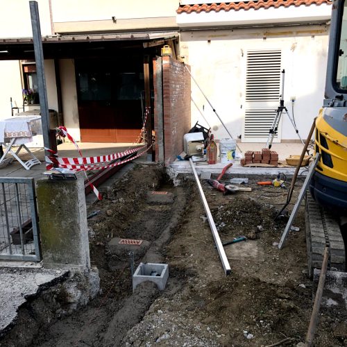 Pavimentazione cemento stampato Pavimentazione cortile Pavimentazione architettonica
