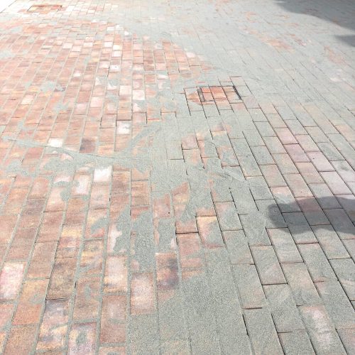 Pavimentazione cemento stampato Pavimentazione cortile Pavimentazione architettonica